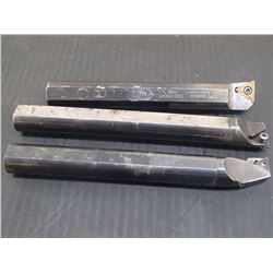 3/4" Shank Boring Bars, 3 Total