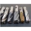 Image 2 : 3/4" Shank Misc. H.S. Rougher End Mills, 9 Total