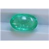 Image 1 : 1.35ct Oval Shape Columbiuan Emerald Cabochon