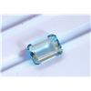 Image 1 : 1.96ct Emerald Cut Aquamarine