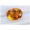 Image 1 : 6.94ct Oval Shape mandarine Citrine