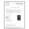 Image 3 : 14K WHITE GOLD DIAMOND PENDANT:2.50 GRAMS/DIAMOND:0.40CT