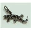 Image 1 : 14K WHITE GOLD PENDANT 0.49g/BLACK Diamond 0.14ct