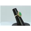 Image 3 : 14K:5.74g/Diamond:0.73ct/Jade:3.73ct