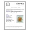 Image 3 : 5.33CT NATURAL SPESSARTITE 14K Y/G RING