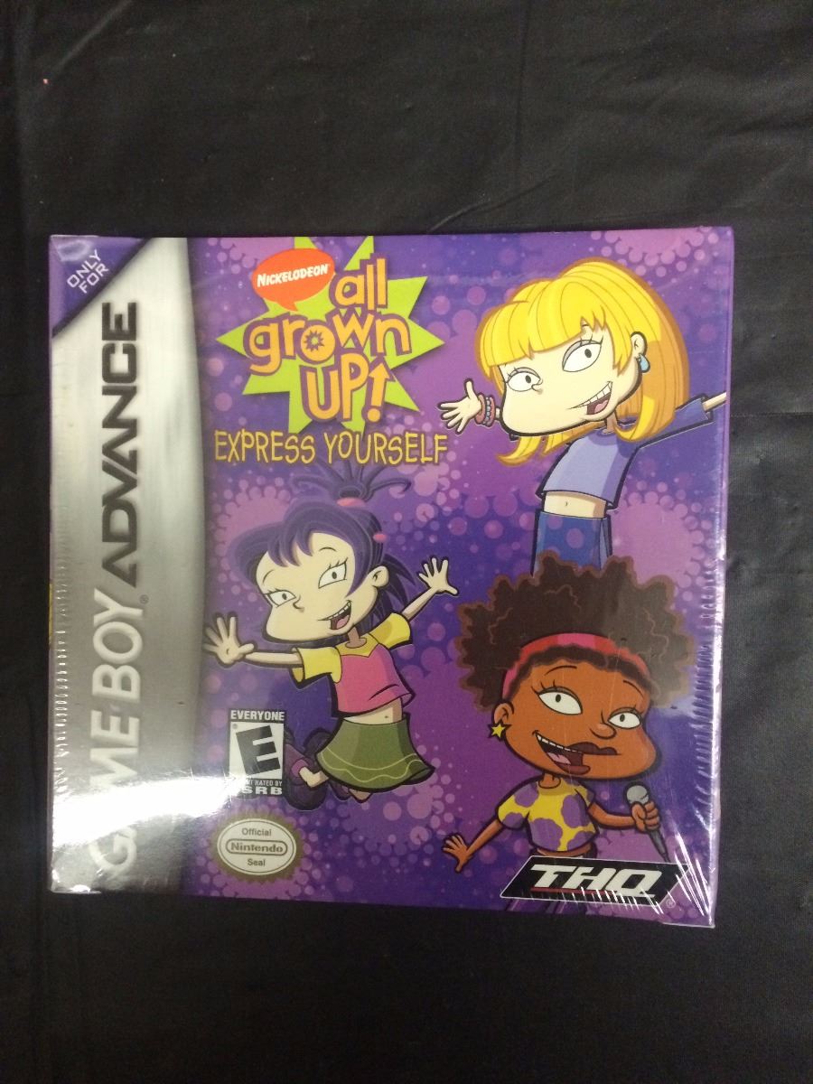 GAME BOY ADVANCE ALL GROWN UP VIDEO GAME