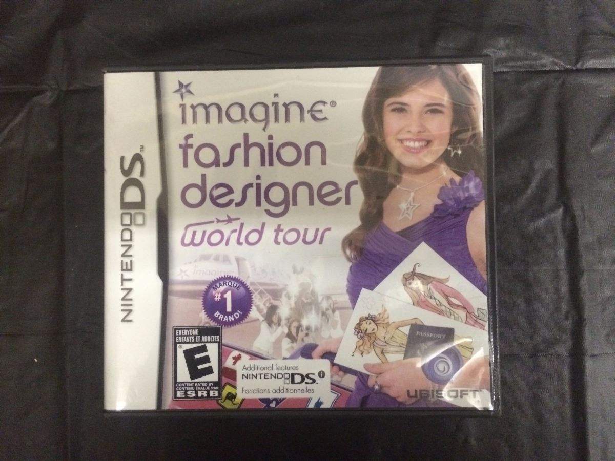 NINTENDO DS IMAGINE FASHION DESIGNER WORLD TOUR VIDEO GAME