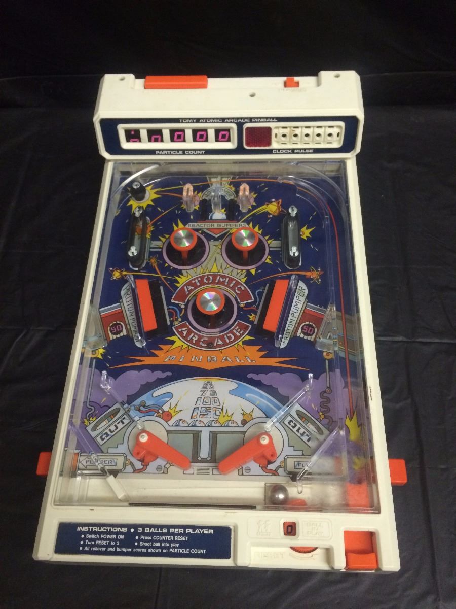ATOMIC ARCADE PORTABLE PINBALL MACHINE