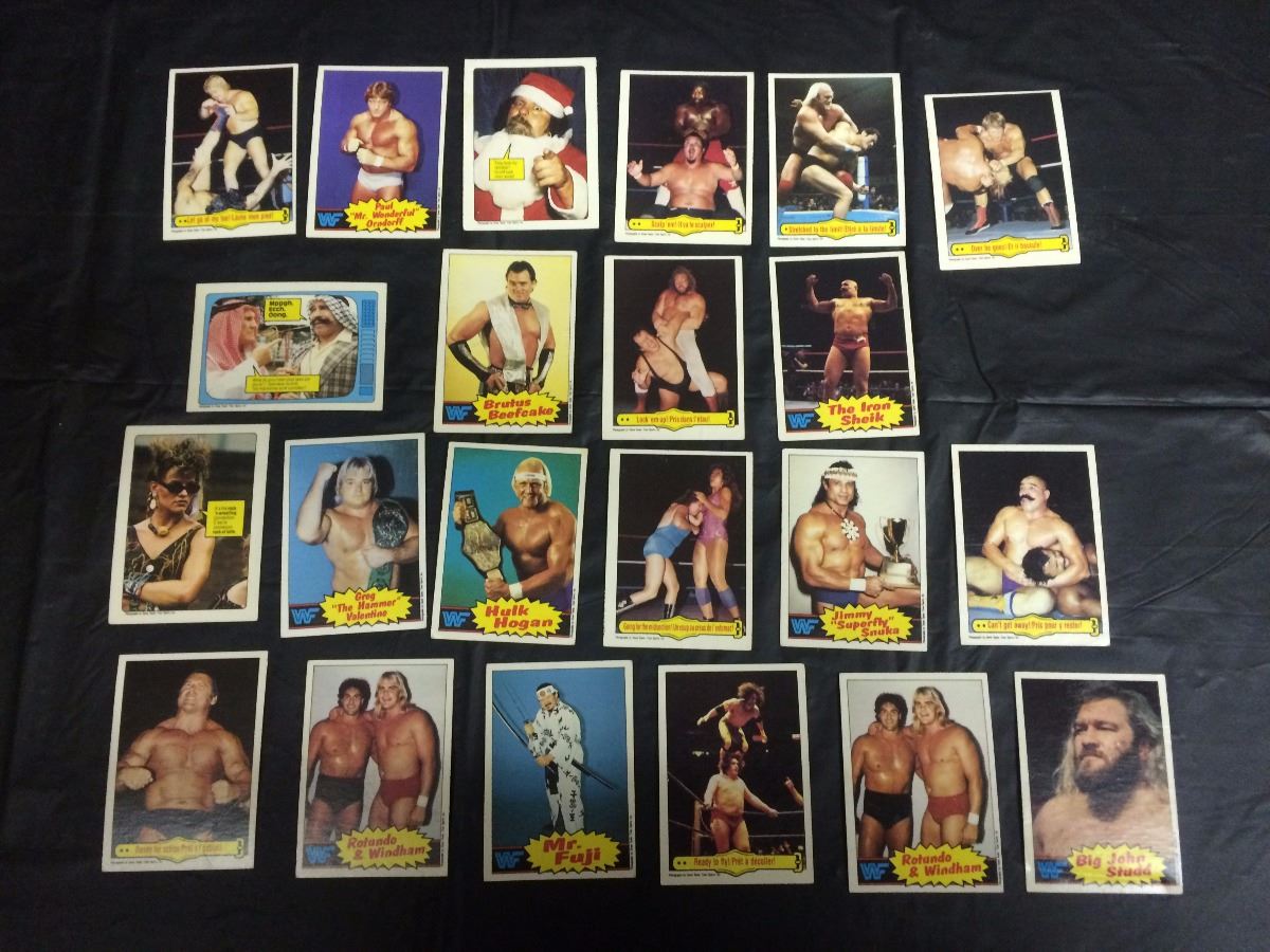 WWF WRESTLING TRADING CARDS LOT