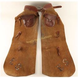 Old West Bat Wing Cowboy Era Chaps