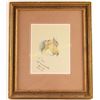 Image 2 : Original Signed Pen & Watercolor