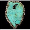 Image 1 : Carved Turquoise Belt Buckle