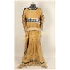 Image 1 : Indian Maiden Beaded Buckskin Dress