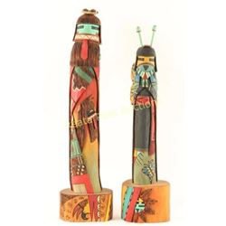 Lot of Two High Quality Kachinas