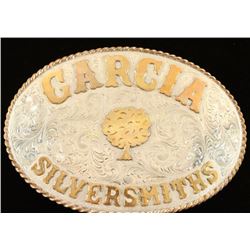 Garcia Silversmiths Sterling Belt Buckle