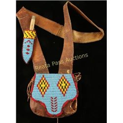 Blackfoot Possibles Satchel & Patch Knife