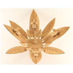 Cedar Wreath Carving