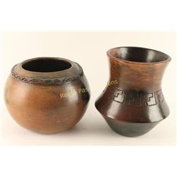 Collection of 2 Navajo Pots