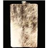 Image 1 : Large Cowhide Wrapped Flask