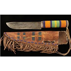 Sioux Knife with Sheath