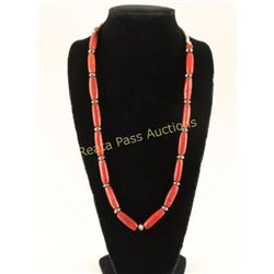 Mediterranean Coral Necklace