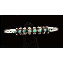 Petite Ladies Navajo Cuff Bracelet