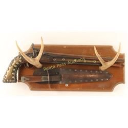 Antique Caplock Pistol & Knife