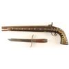 Image 3 : Antique Caplock Pistol & Knife