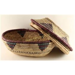Vintage 'Nile' Style Basket