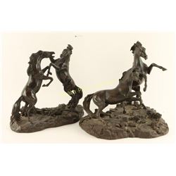 Lot of 2 Simulated Bronzes