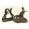 Image 1 : Lot of 2 Simulated Bronzes