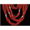Image 2 : Coral 32 Strand Necklace