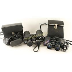 Collection of Three Pairs of Binoculars