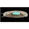 Image 1 : Sterling & Turquoise Barrette