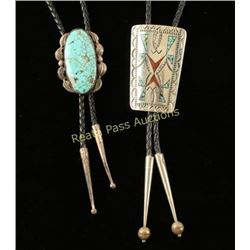 Lot of 2 Bolo Ties
