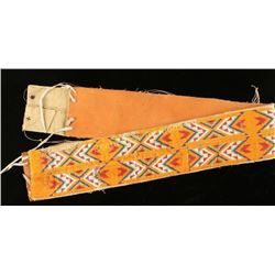Fully Beaded Native American Belt