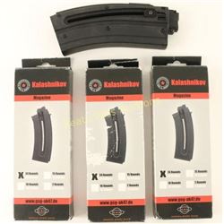 Collection of 4 GSG AK47 Magazines