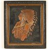 Image 1 : Indian Chief Embossed Art Piece