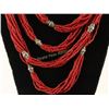 Image 2 : Coral 32 Strand Necklace