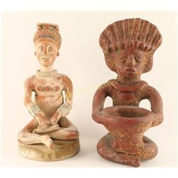Collection of 2 Pre Columbian Figures