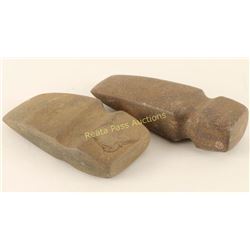 Collection of 2 Stone Axe Heads