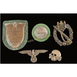 Lot of German WWII Badges and Insignia