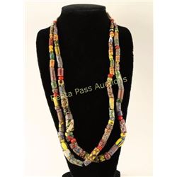 Colorful Trade Bead Necklace