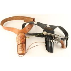 Lot of 2 Holsters & Belts