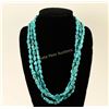 Image 1 : Navajo 3 Strand Turquoise Necklace