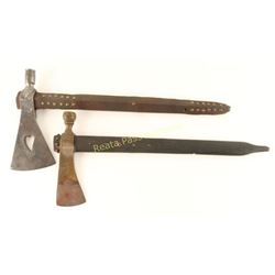 Lot of 2 Tomahawk Pipes