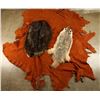 Image 1 : 2 Pelts & Leather Pieces