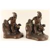 Image 1 : C. Vieth Indian Hunter Bookends