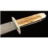 Image 4 : Custom Bowie Knife with Leather Scabbard