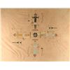 Image 2 : Large Navajo Painting on Muslin